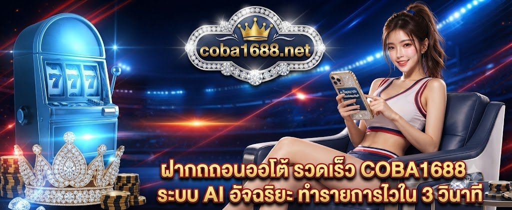 COBA1688 fast auto deposit and withdrawal featuring smart AI system with 3 second transactions for 2026